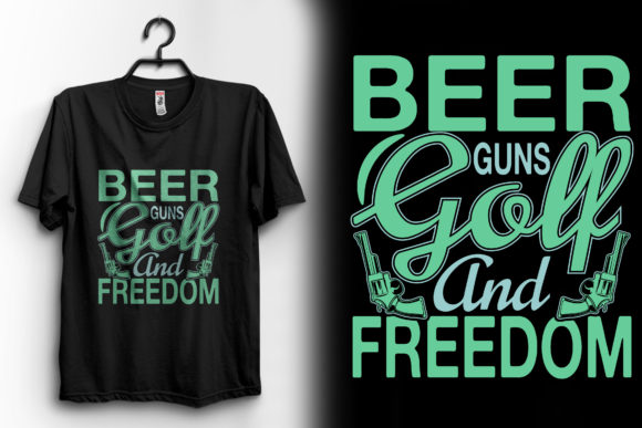 Beer Guns Golf Freedom Design: Graphics Freebies Review