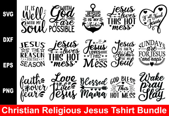 Christian Jesus Bundle: Graphics & Freebies Review