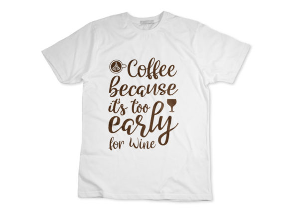 Coffee T-Shirt Design 10: Free Graphics for Brands