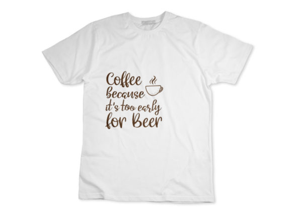 Coffee T-Shirt Design 14: Premium Graphics Freebies