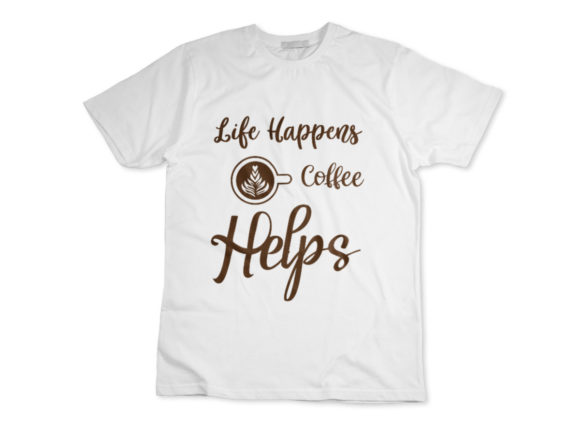 Coffee T-Shirt Design 16: Freebies & Graphics
