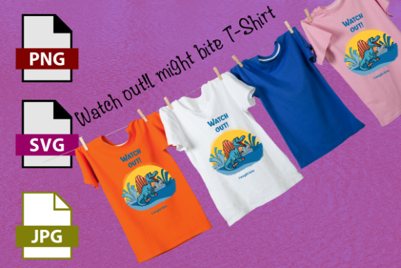 Dinosaur Kids Graphics for Beauty Fashion Crafts