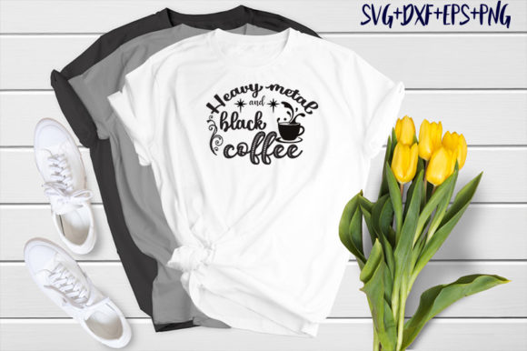 Heavy Metal and Black Coffee: Bold Graphics & Freebies