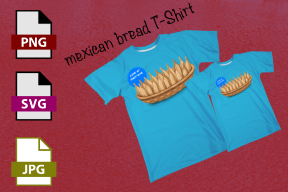 Mexican Bread Tee: Graphics for Beauty Fashion