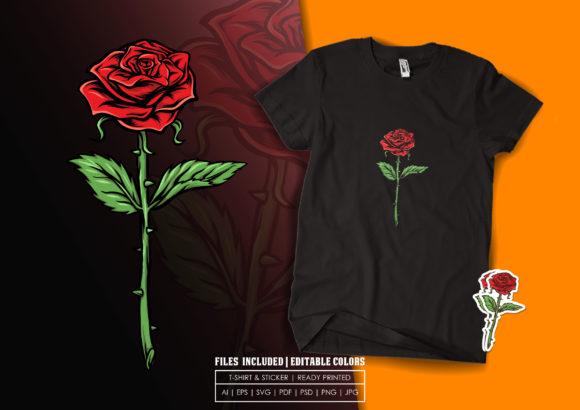 Review: T-shirt Design - Beauty Rose for Embroidery