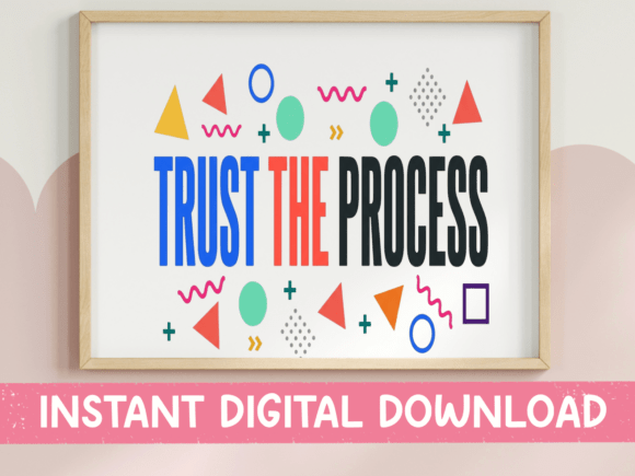 Review: Trust the Process Motivational Design for Embroidery