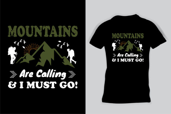 The Mountains Are Calling: Premium Graphics & Print Templates