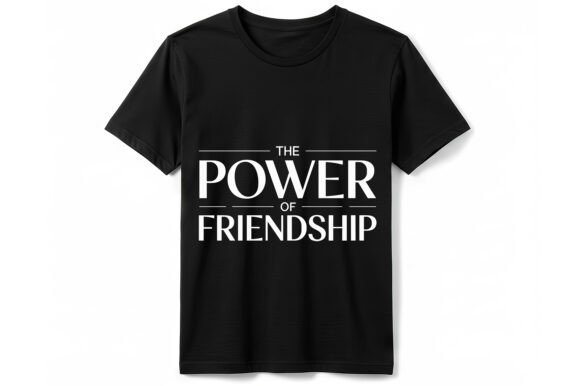 The Power of Friendship T-Shirt: Graphics for T-Shirt Designs